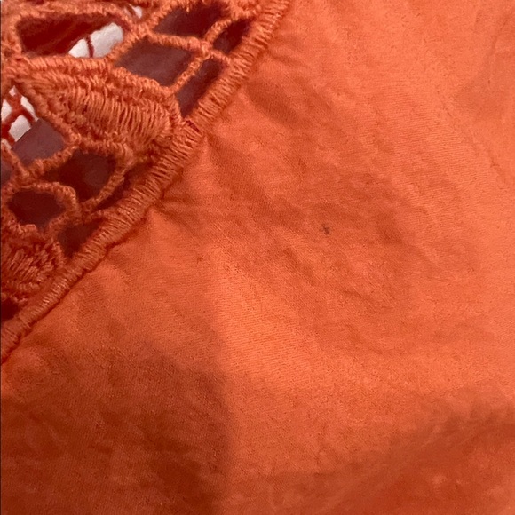 Vineyard Vines Women’s Just Peachy Cotton Eyelet Blouse size M - Picture 10 of 10